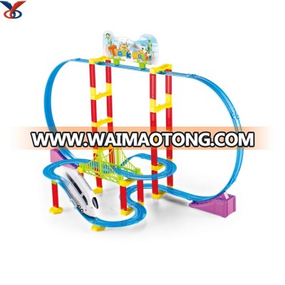 Electric Rail Car Track Race Track Toys